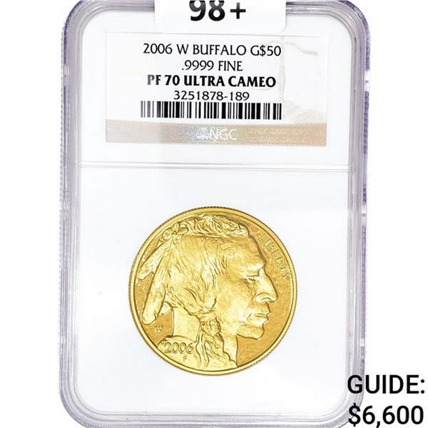 2006-W Buffalo 1oz Gold $50 NGC PF70 UC