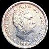 Image 1 : 1883 Kingdom of Hawaii Dime LIGHTLY CIRCULATED