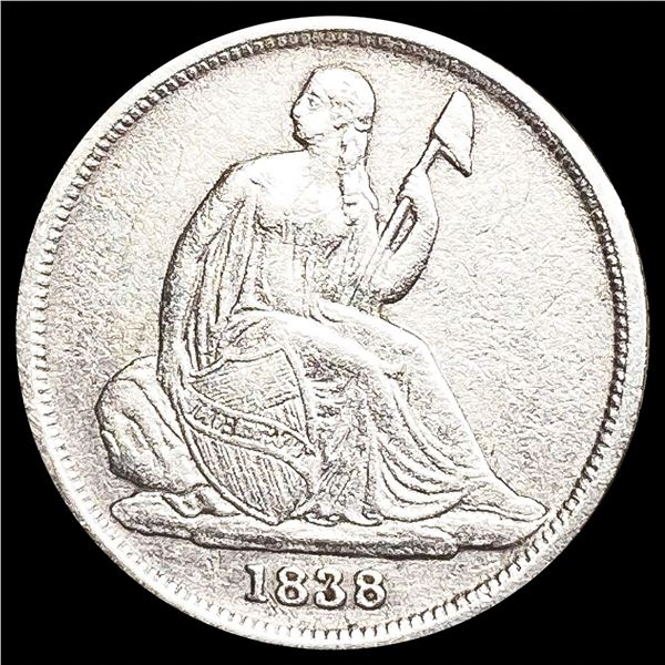 1838-O Seated Liberty Dime CLOSELY UNCIRCULATED