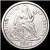 Image 1 : 1867-S Seated Liberty Dime UNCIRCULATED