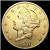 Image 1 : 1887-S $20 Gold Double Eagle CLOSELY UNCIRCULATED