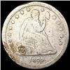 Image 1 : 1859-S Seated Liberty Quarter NICELY CIRCULATED