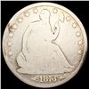 Image 1 : 1873-CC Arws Seated Liberty Half Dollar NICELY CIR