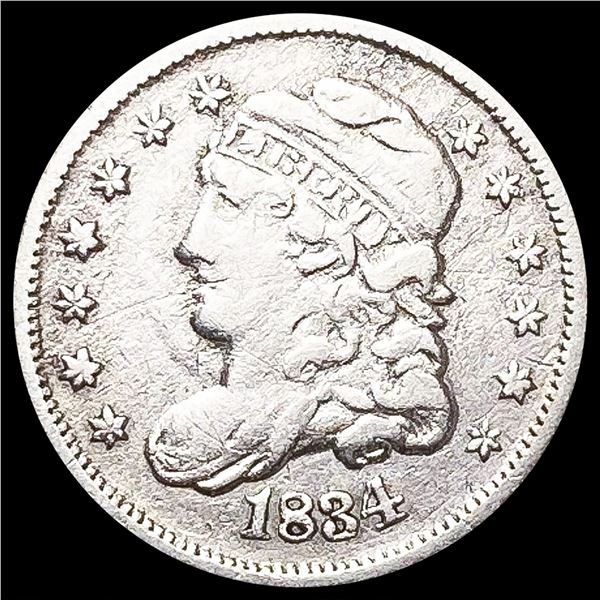 1834 Capped Bust Half Dime NICELY CIRCULATED