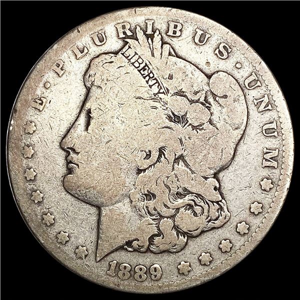 1889-CC Morgan Silver Dollar NICELY CIRCULATED