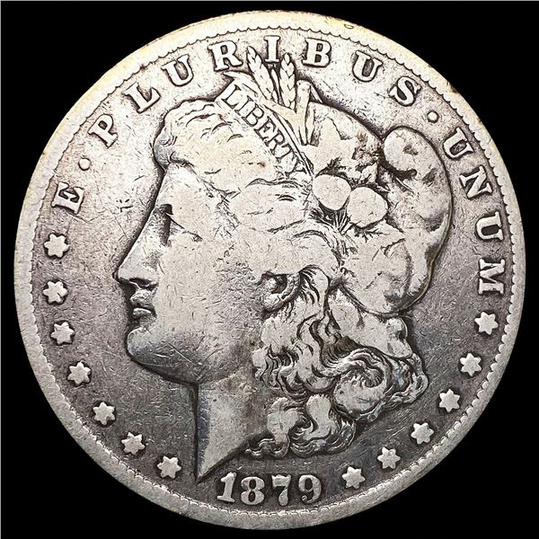 1879-CC Morgan Silver Dollar LIGHTLY CIRCULATED