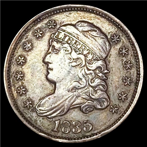 1835 Capped Bust Half Dime LIGHTLY CIRCULATED