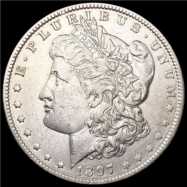 1897-O Morgan Silver Dollar CLOSELY UNCIRCULATED