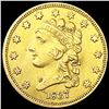 Image 1 : 1837 $2.50 Gold Quarter Eagle CLOSELY UNCIRCULATED