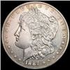 Image 1 : 1887-S Morgan Silver Dollar CLOSELY UNCIRCULATED