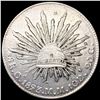 Image 1 : 1893 Mexico Silver 8 Reales ABOUT UNCIRCULATED