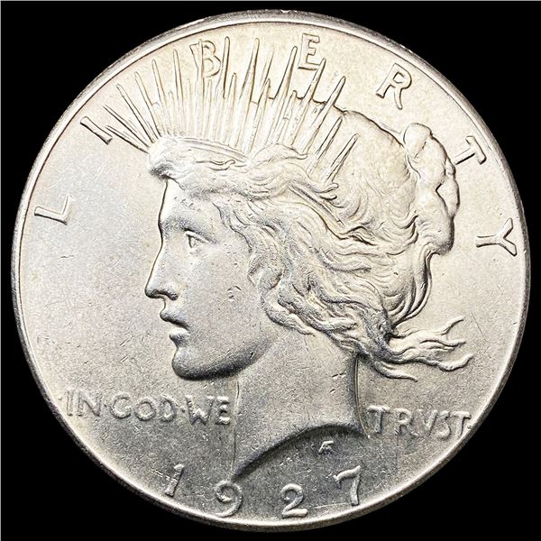 1927 Silver Peace Dollar CLOSELY UNCIRCULATED