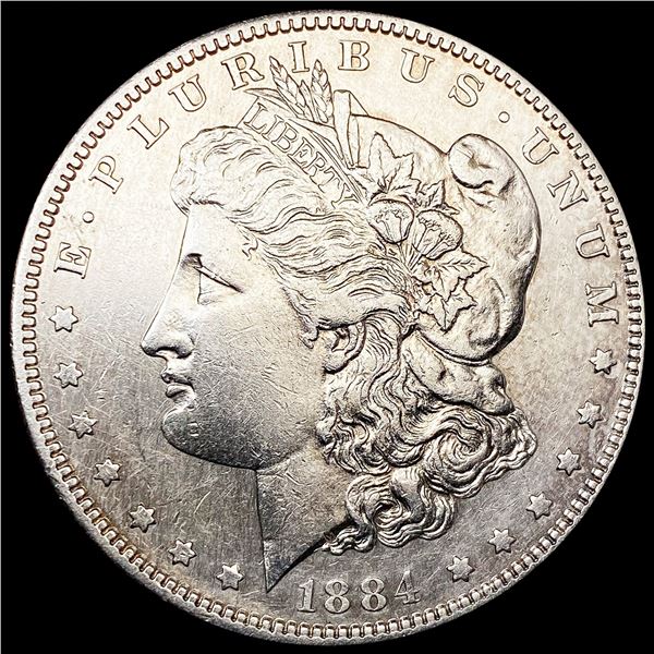 1884-S Morgan Silver Dollar CLOSELY UNCIRCULATED