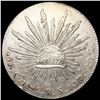 Image 1 : 1892 Mexico Silver 8 Reales ABOUT UNCIRCULATED