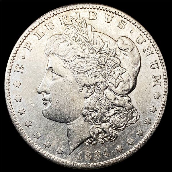 1884-S Morgan Silver Dollar CLOSELY UNCIRCULATED