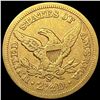 Image 2 : 1866-S $2.50 Gold Quarter Eagle ABOUT UNCIRCULATED