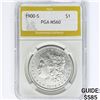 Image 1 : 1900-S Morgan Silver Dollar PGA MS60