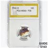 Image 1 : 1942-D Mercury Silver Dime PGA MS66+ FSB