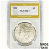 Image 1 : 1902 Morgan Silver Dollar PGA MS64