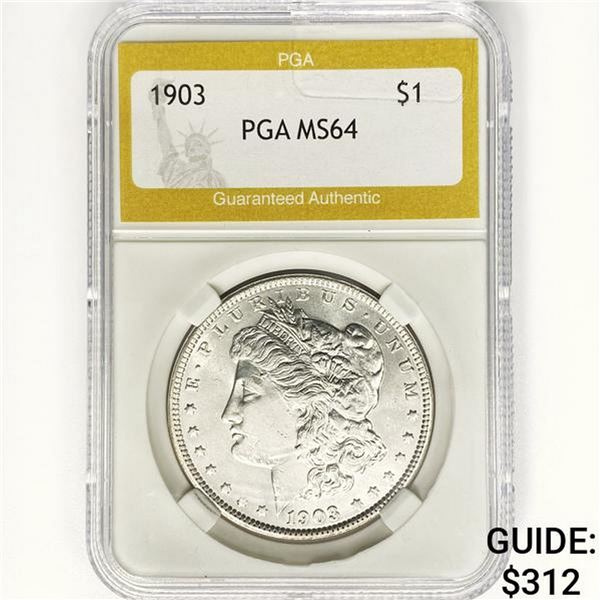 1903 Morgan Silver Dollar PGA MS64