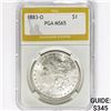 Image 1 : 1883-O Morgan Silver Dollar PGA MS65