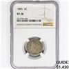 Image 1 : 1885 Liberty Victory Nickel NGC VF20