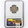 Image 2 : 1885 Liberty Victory Nickel NGC VF20