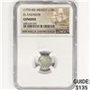 Image 1 : 1772-83 Mexico SILV 1/2 Reales El Cazador NGC Genu