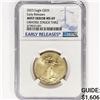 Image 1 : 2023 US 1/2oz Gold $25 Eagle Obv Struck Thu NGC MS