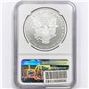 Image 2 : 2020-W American 1oz Silver $1 Eagle NGC PF69 UC WW