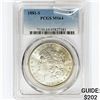Image 1 : 1881-S Morgan Silver Dollar PCGS MS64