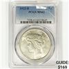 Image 1 : 1922-D Silver Peace Dollar PCGS MS63