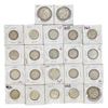 Image 1 : 1955-1963 Varied Foreign Silver Coinage (22 Coins)