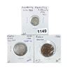 Image 1 : 1726-1792 Foreign Coinage w/ Silver (3 Coins)