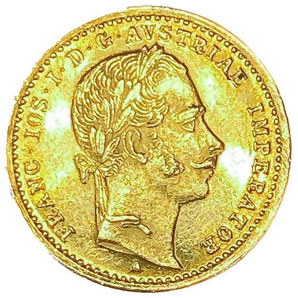 1863 Austria .1107oz Gold Ducat