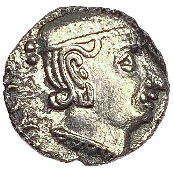 130-150 AD India Silver Hemidrachm