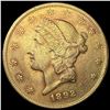 Image 1 : 1892-S $20 Gold Double Eagle CLOSELY UNCIRCULATED