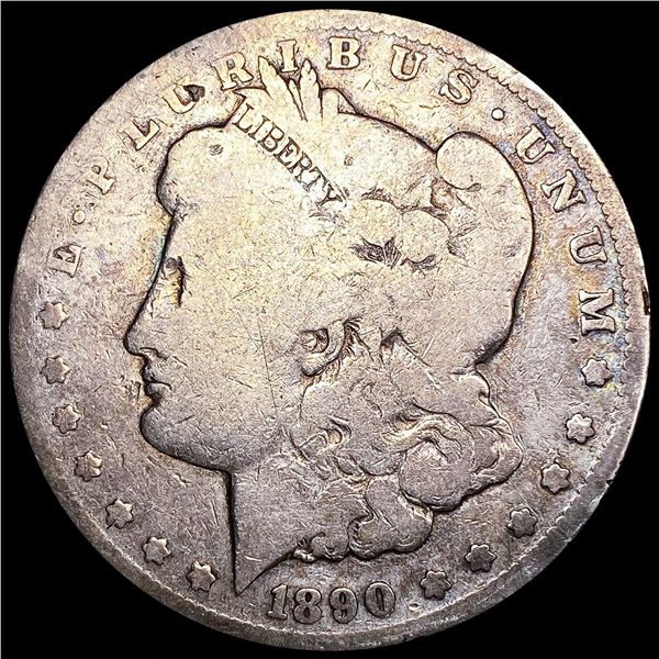 1890-CC Morgan Silver Dollar NICELY CIRCULATED