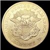 Image 2 : 1861 $20 Gold Double Eagle ABOUT UNCIRCULATED