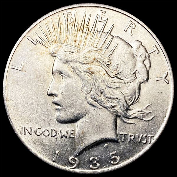 1935-S Silver Peace Dollar UNCIRCULATED