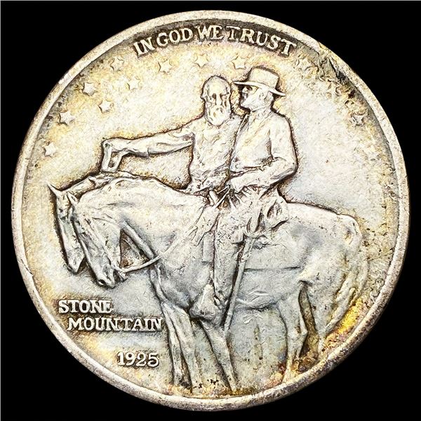 1925 Stone Mountain Half Dollar LIGHTLY CIRCULATED