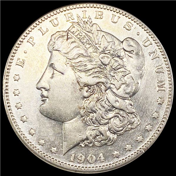 1904-S Morgan Silver Dollar NEARLY UNCIRCULATED