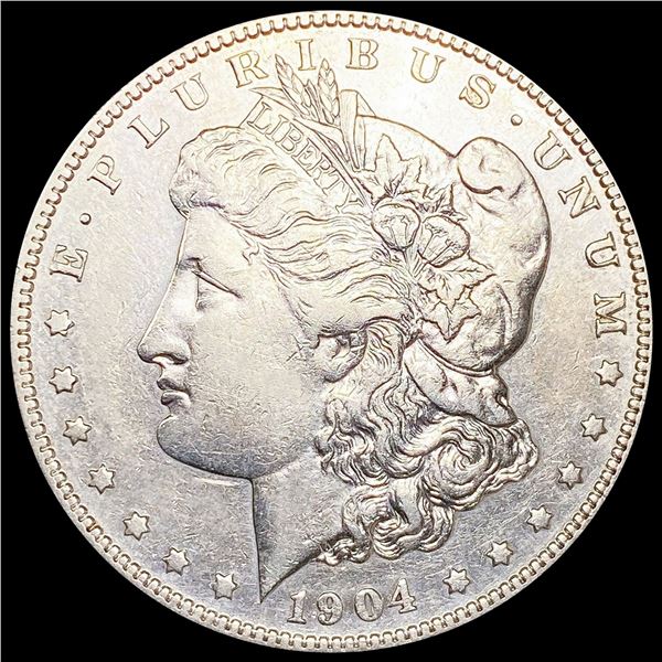 1904-S Morgan Silver Dollar ABOUT UNCIRCULATED