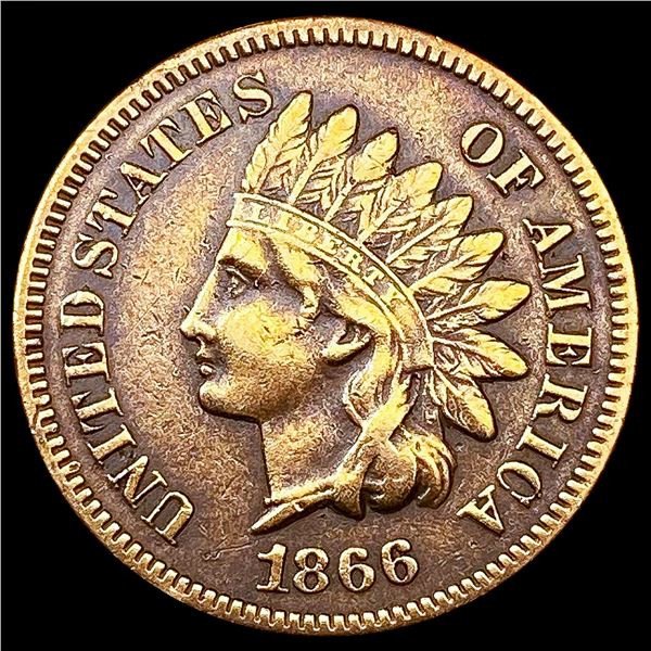 1866 Indian Head Cent CLOSELY UNCIRCULATED