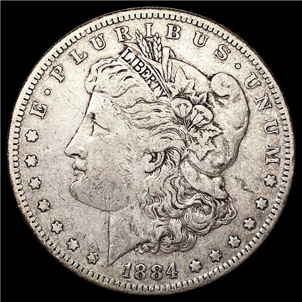 1884-S Morgan Silver Dollar LIGHTLY CIRCULATED
