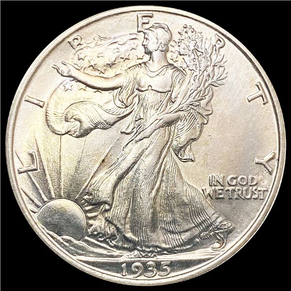 1935 Walking Liberty Half Dollar CHOICE BU