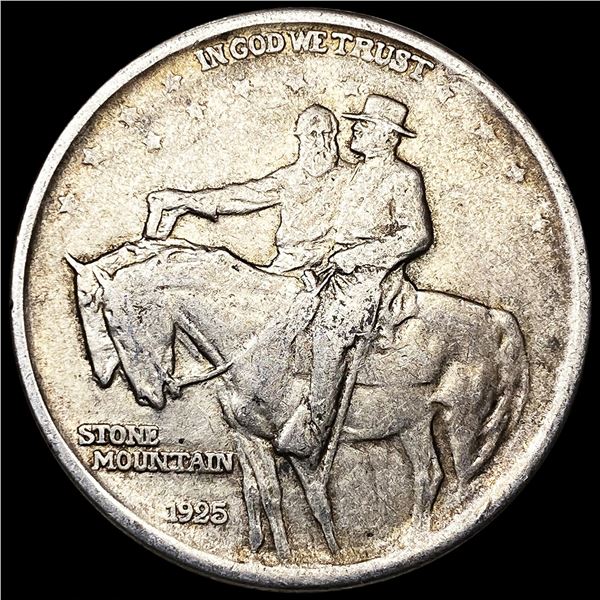 1925 Stone Mountain Half Dollar LIGHTLY CIRCULATED