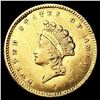 Image 1 : 1854 Rare Gold Dollar CLOSELY UNCIRCULATED