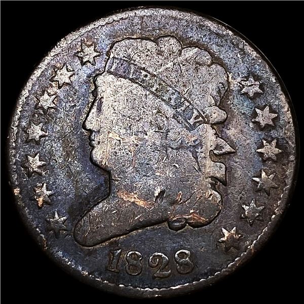 1828 Classic Head Half Cent NICELY CIRCULATED