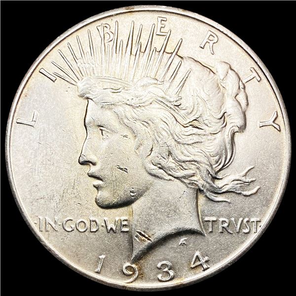 1934-S Silver Peace Dollar UNCIRCULATED